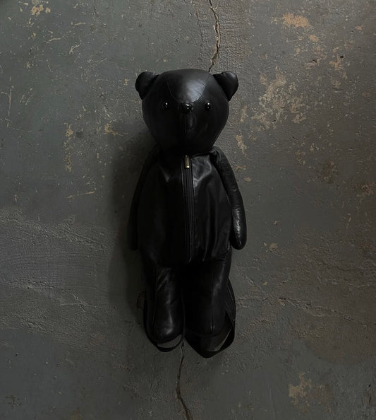 Beauty:Beast Leather Bear Bag