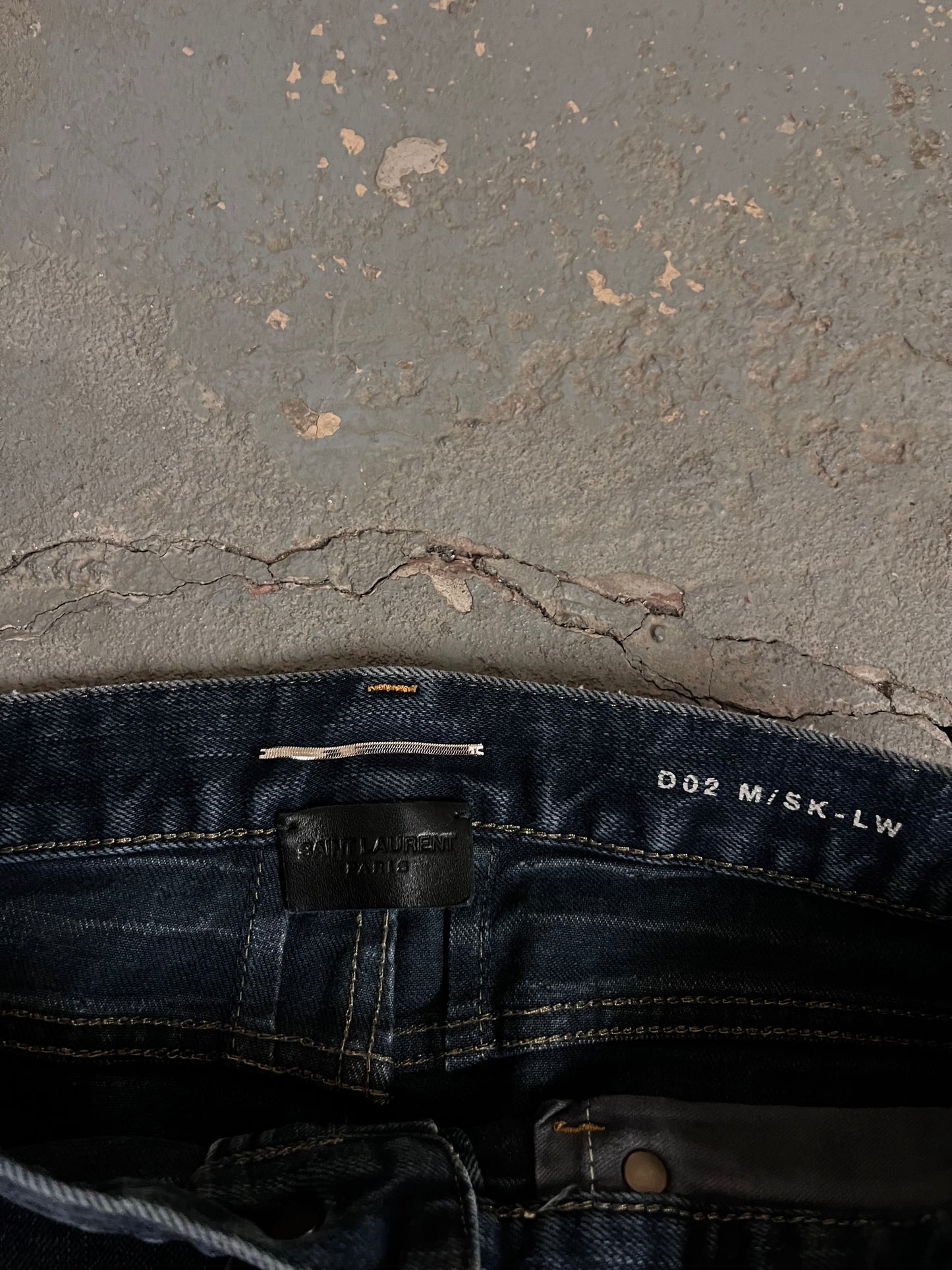 Saint Laurent Paris FW13 ‘Scab’ D02 Jeans