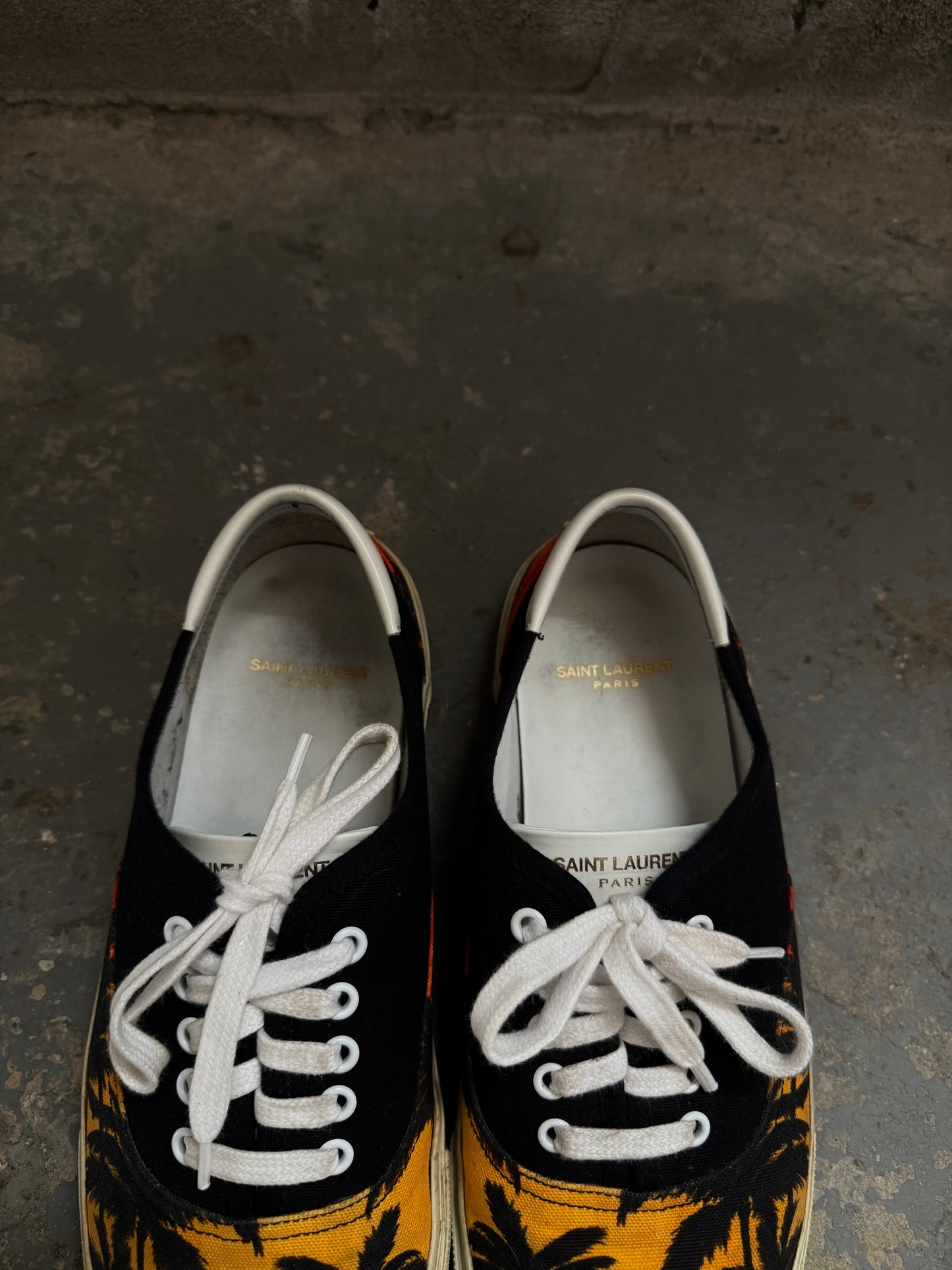 Saint Laurent SS16 “Surf Sound” Palm Tree Sunset Skate 20 Sneaker