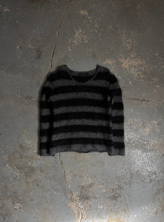 AW03 “Paper Doll” Striped Mohair Knit