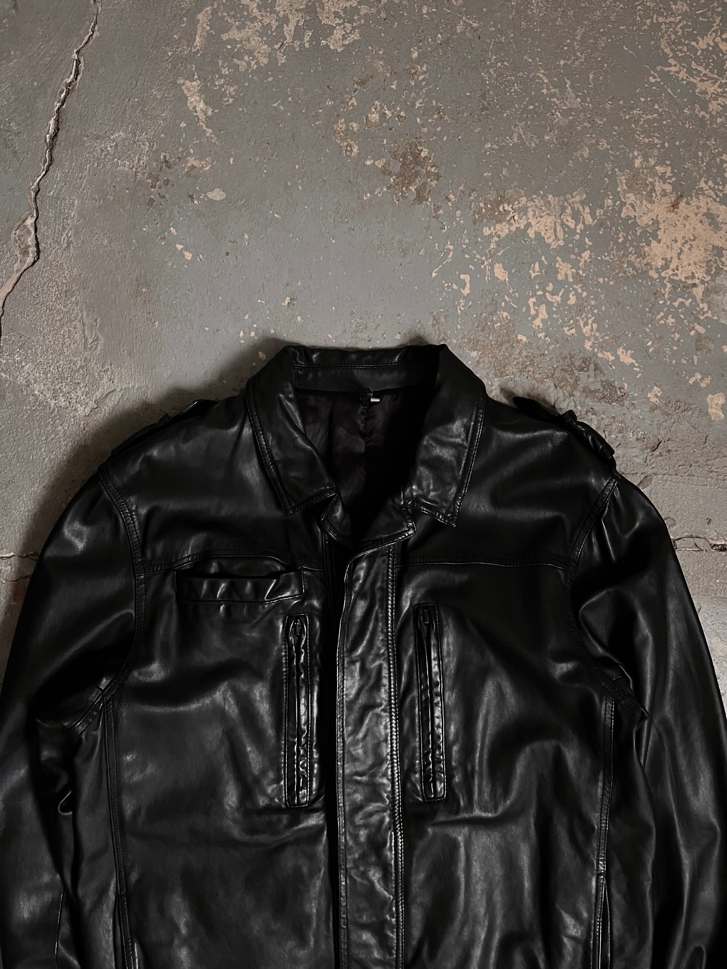 Dior SS05 “Untitled/Beck” F1 Leather Jacket