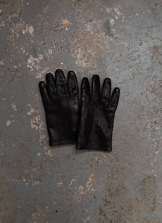 Undercover AW03 “Paper Doll” Skeleton Gloves