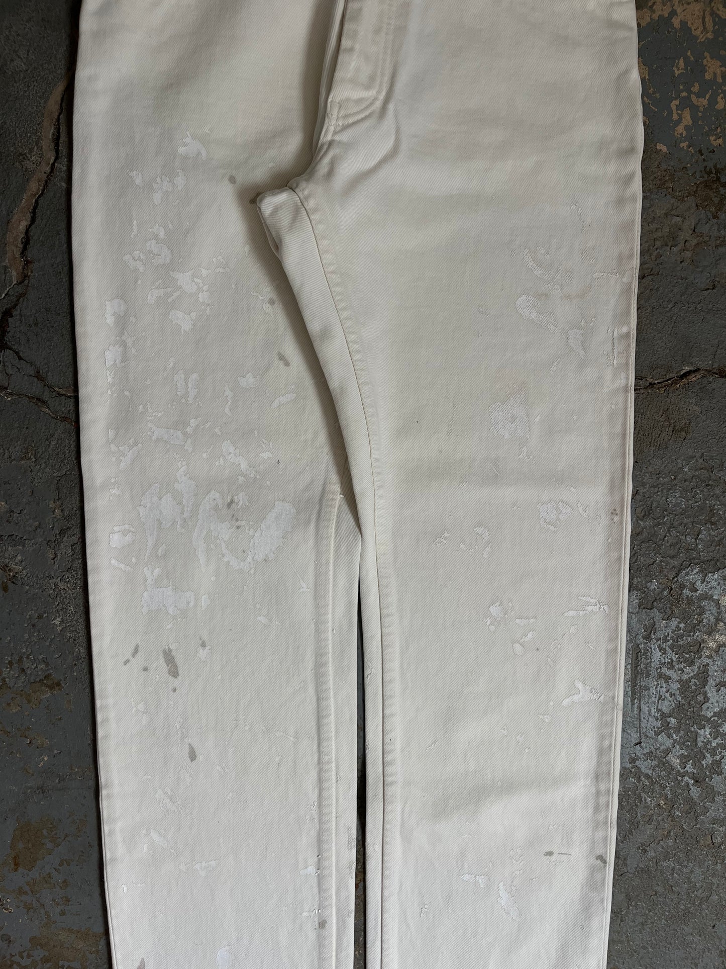Helmut Lang SS98 White Painter Jeans