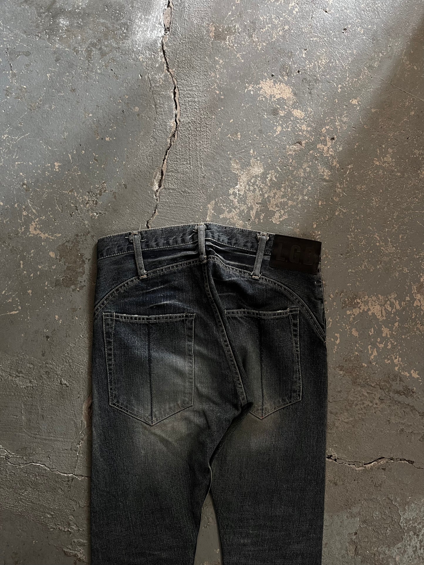 L.G.B. Wolf Cut Flared Jeans