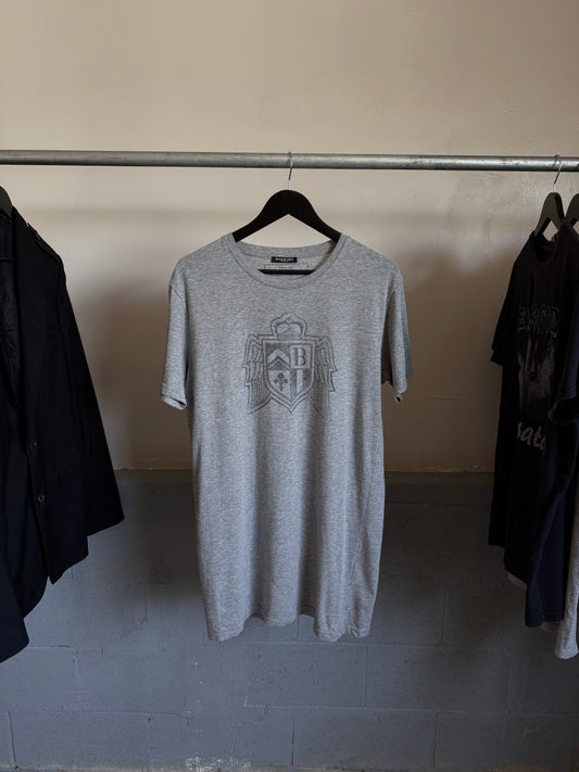 Balmain AW11 Crest Logo Tee
