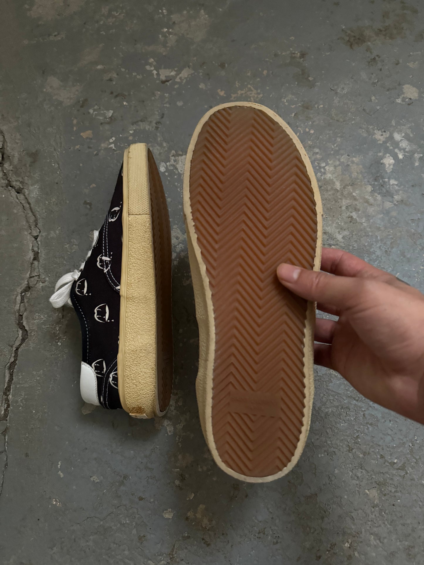 Saint Laurent Nude Girl Skate Shoe