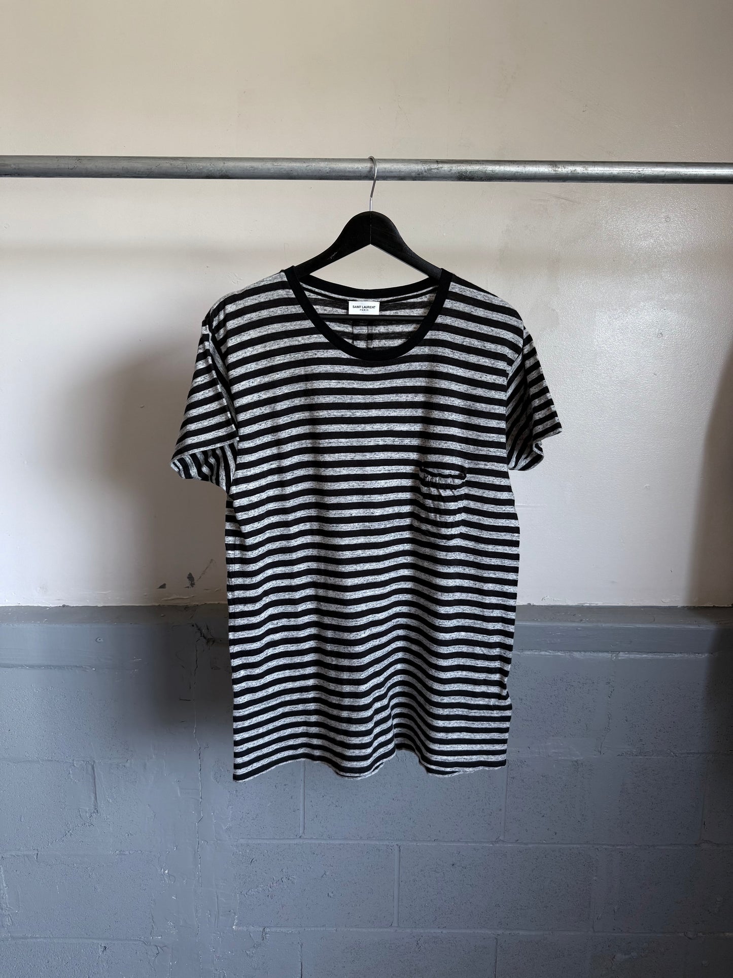Saint Laurent AW13 ‘YSL’ Pocket Tee