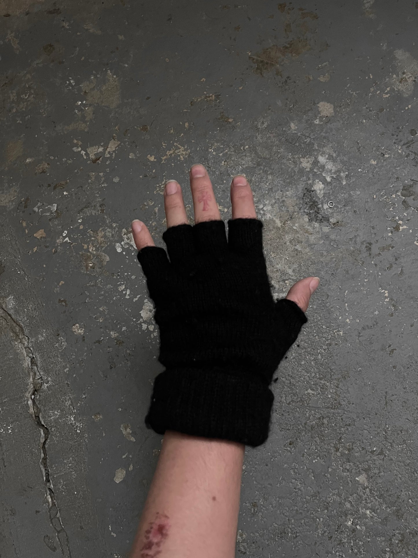 Number (N)ine FW08 “My Private Portland” Military Fingerless Gloves