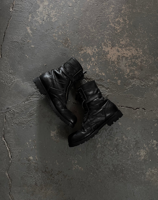 Number (N)ine FW06 “Noir” Lace Combat Boots