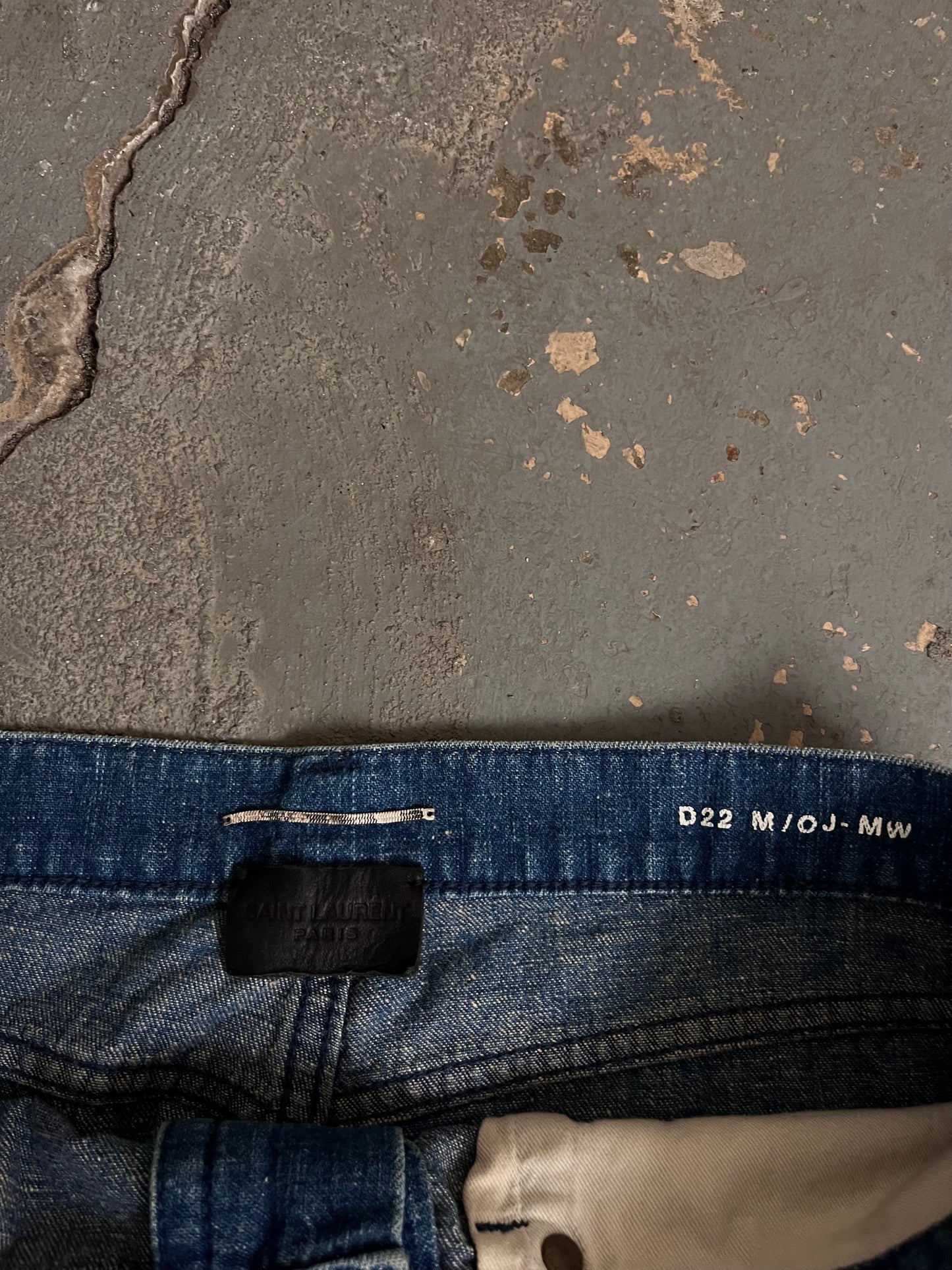 Saint Laurent SS21 D22 Baggy Jeans