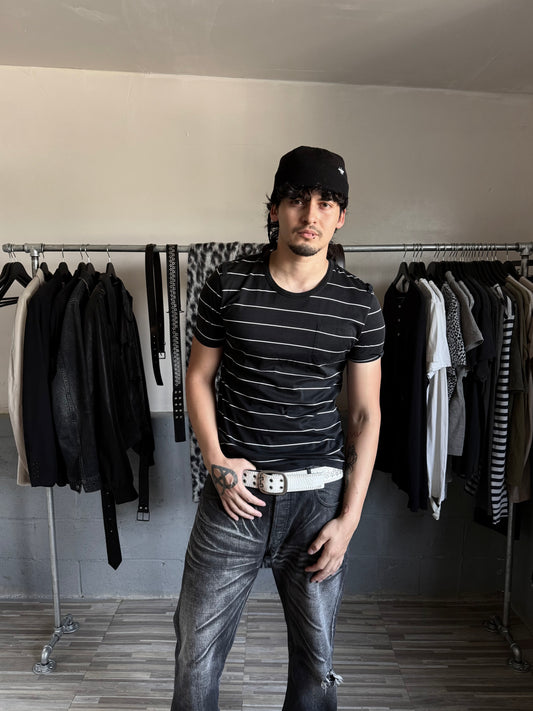 Dior SS07 Stripe Pocket Tee