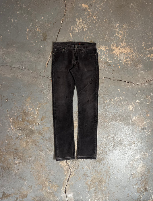 Undercover AW06 “Guru Guru” Bug Corduroy Pants