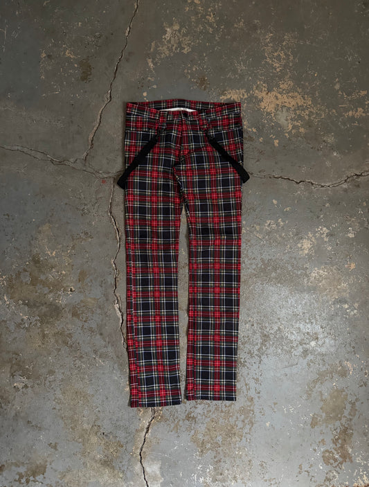 Number (N)ine SS05 “Night Crawler” Plaid Bondage Pants