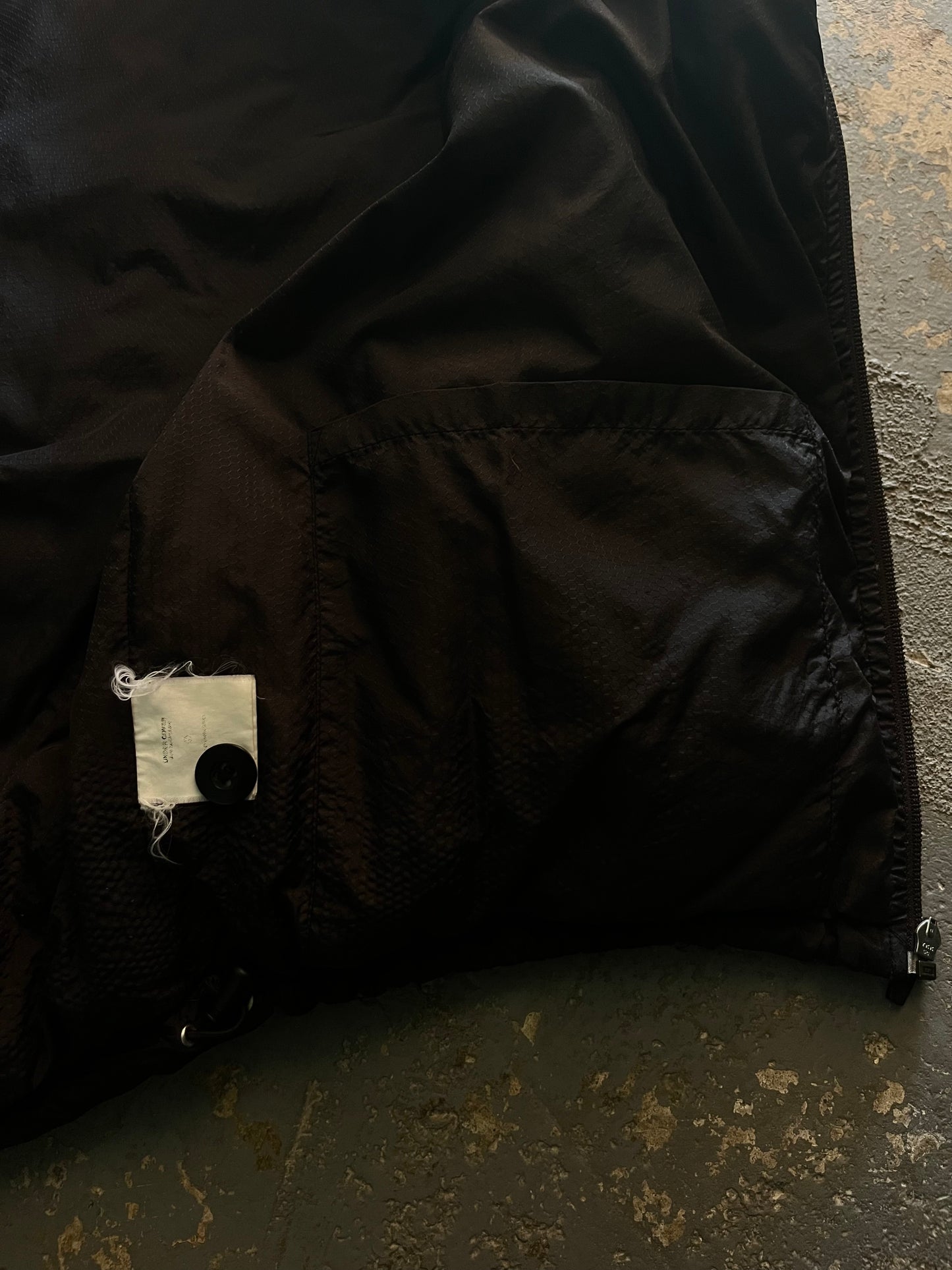 Undercover AW03 “Paper Doll” Rottweiler Camo Cargo Puffer