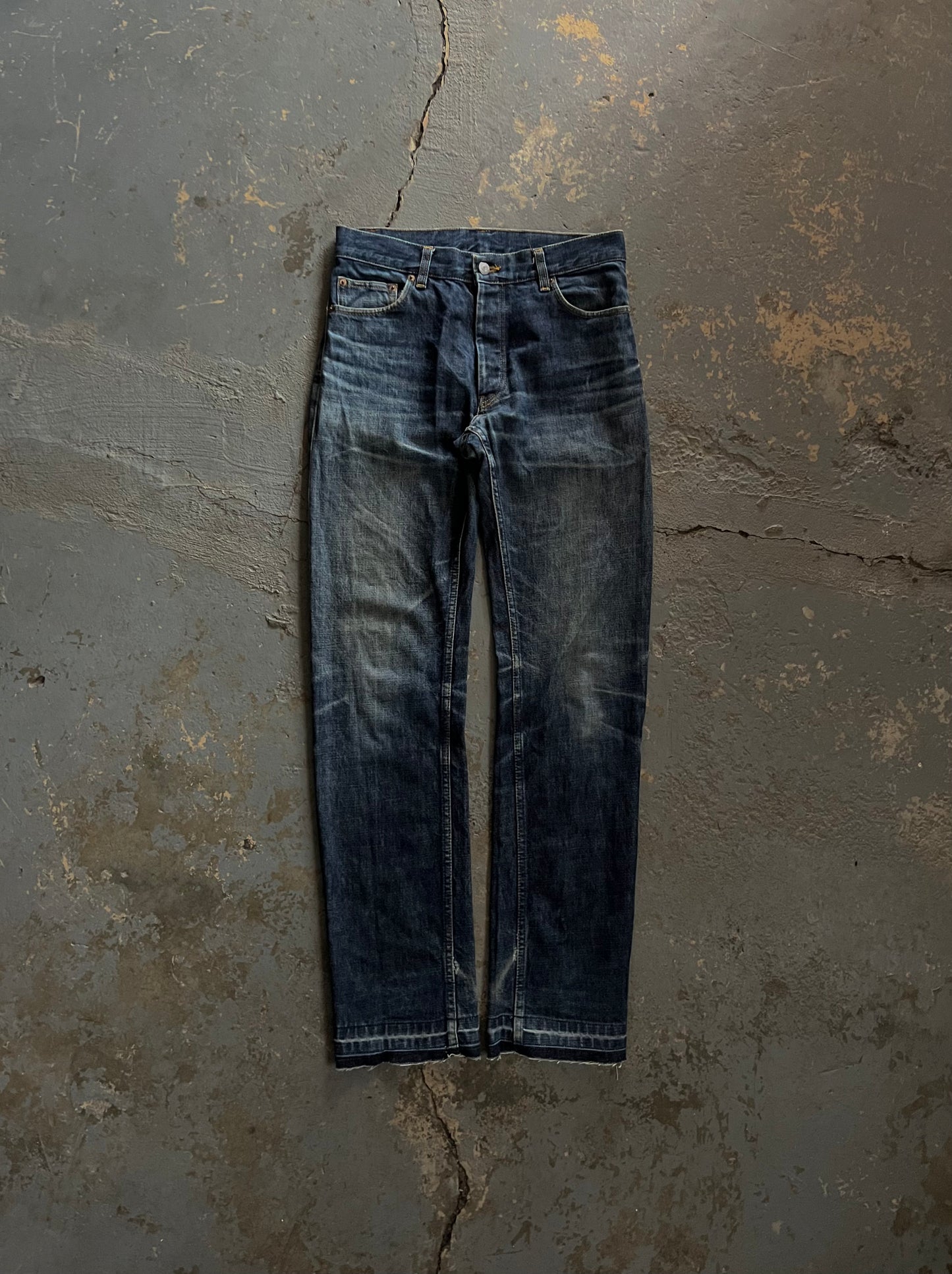 Helmut Lang AW97 Raw Jeans
