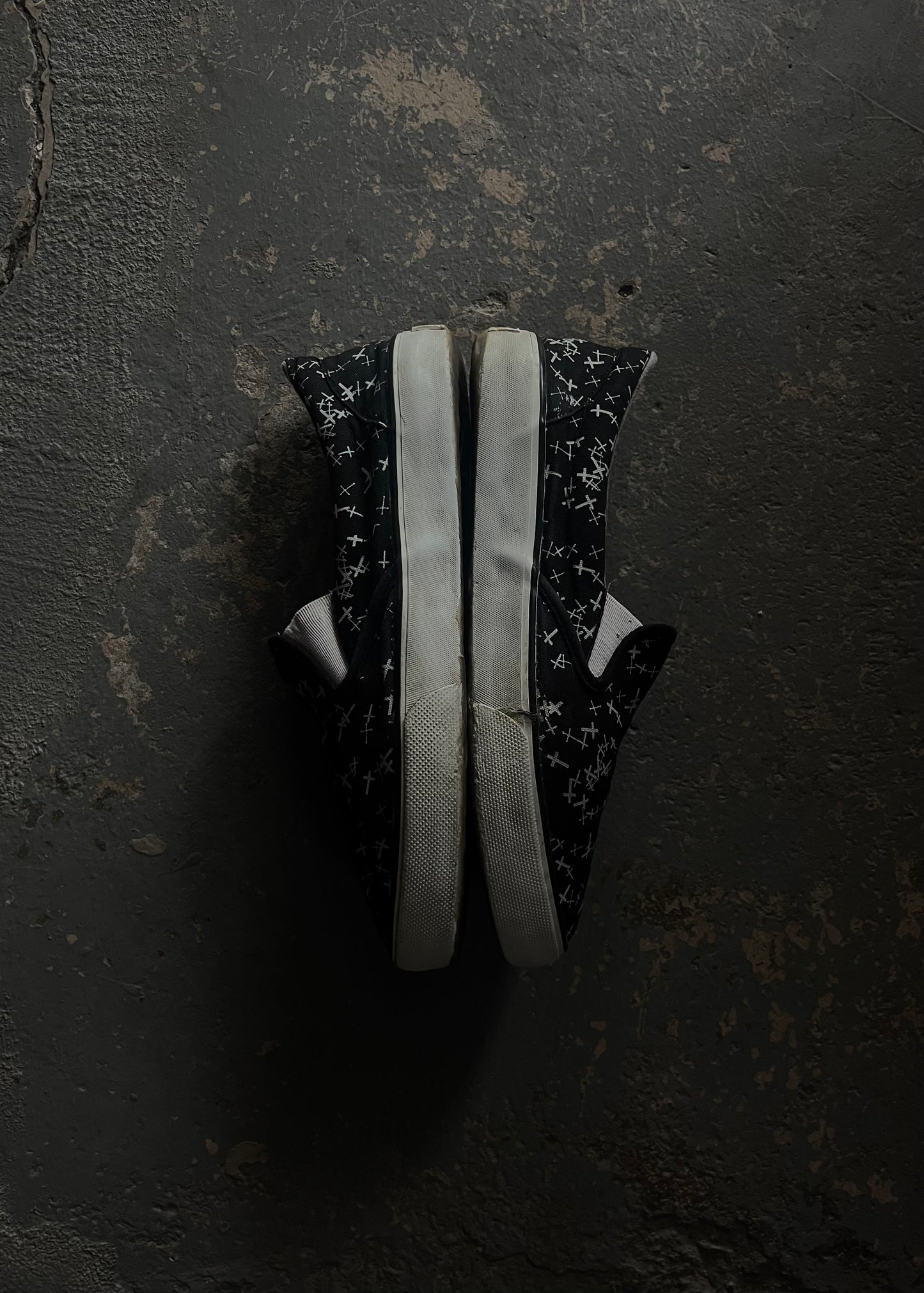 Undercover AW02 “Witches Cell Division” Cross Slip-on’s