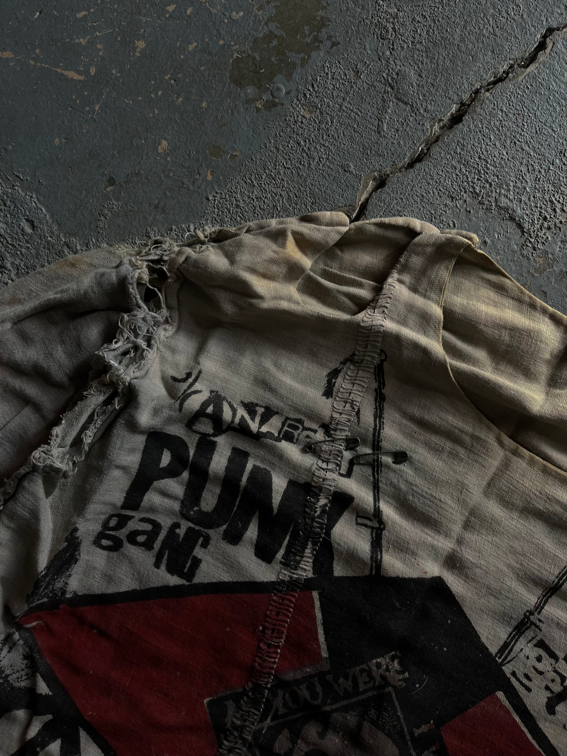 Seditionaries Original '70s Punk Gang Muslin Shirt — Middleman Store