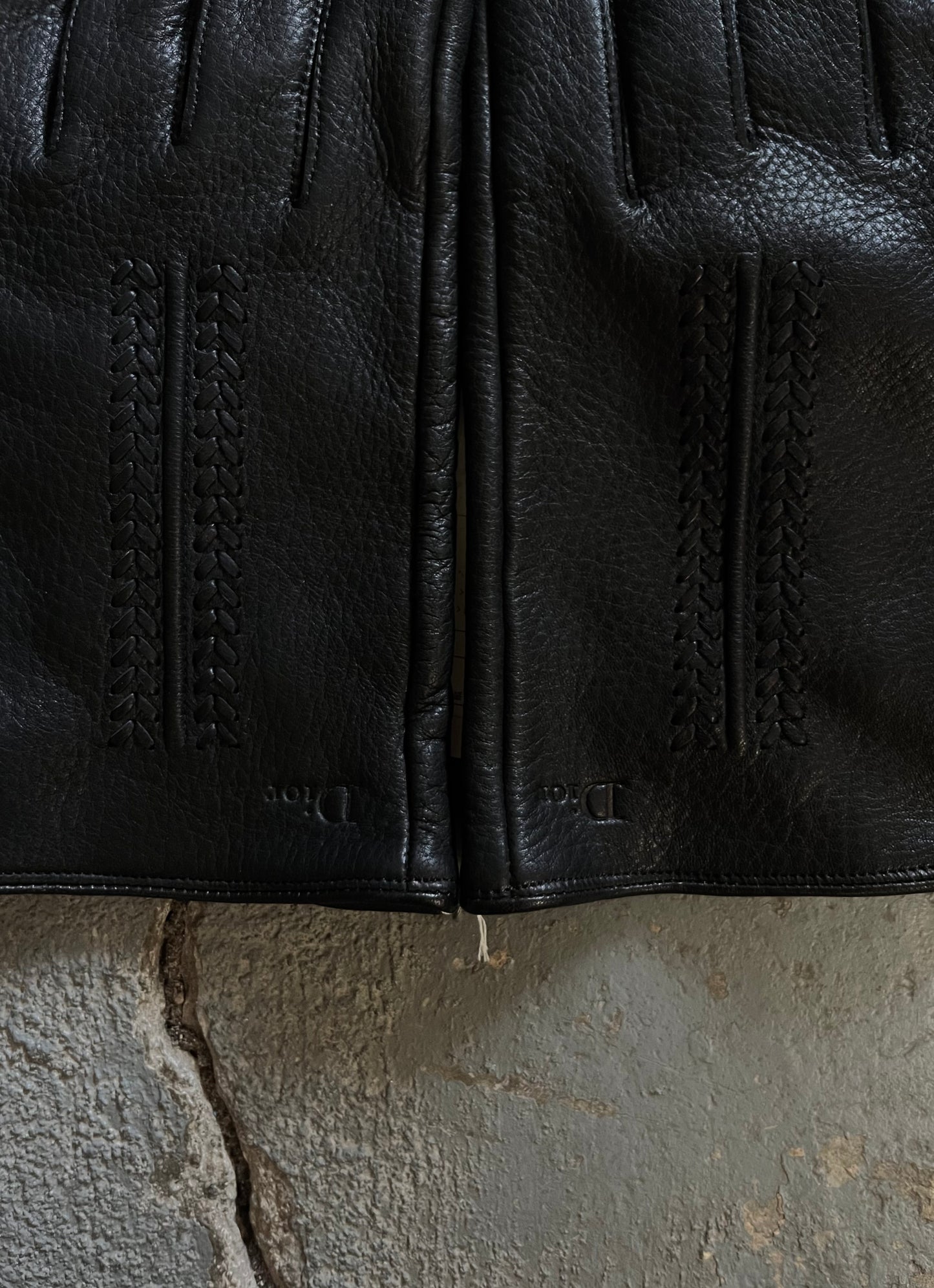 Dior Calfskin Leather Gloves