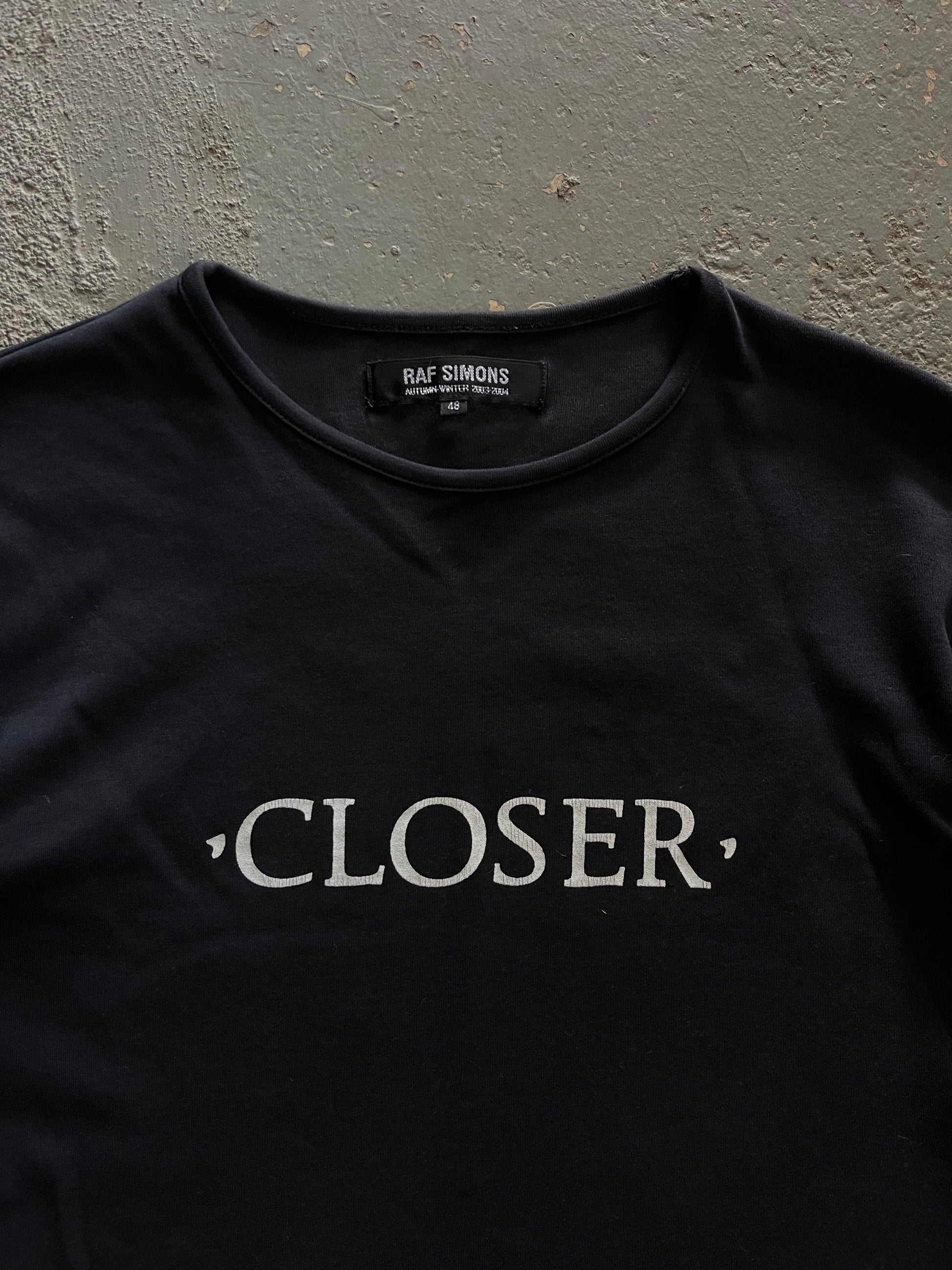 Raf Simons AW03 “Closer” Longsleeve – Sex Scabs