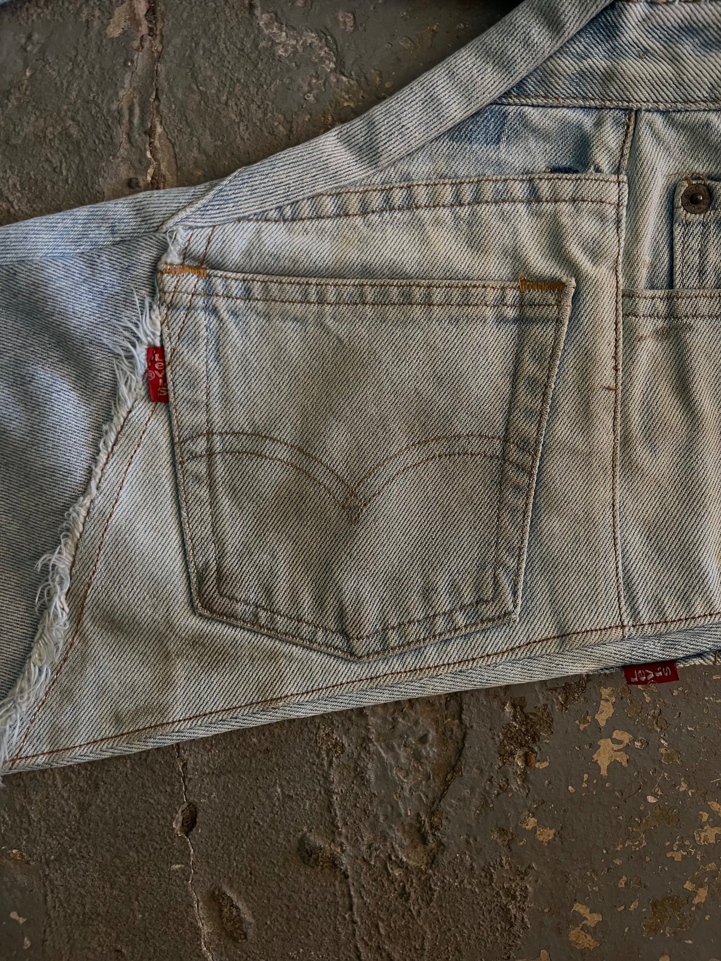 20471120 Paper AW00 “Recycounture” Reconstructed Levi’s Jeans