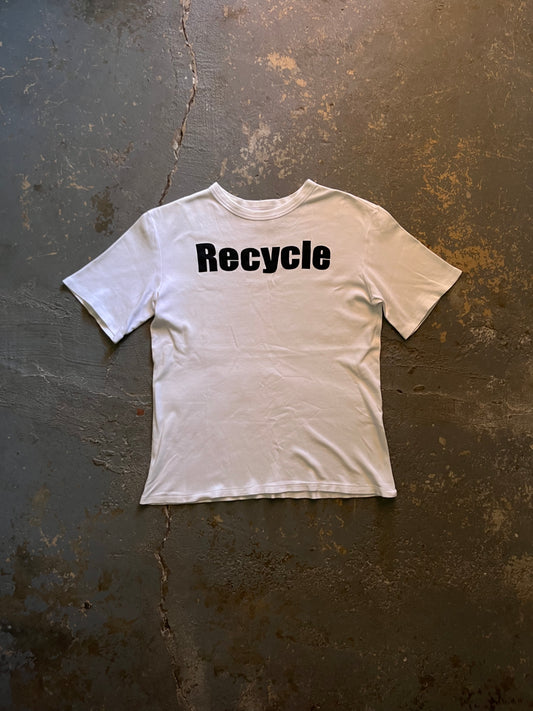 20471120 AW00 “Recycounture” Recycle Single Stitch Tee