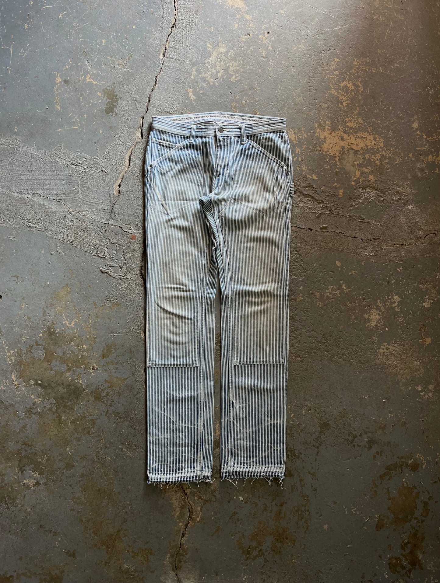 Number (N)ine SS08 “Birds” Hickory Carpenter Crying Heart Pain Jeans